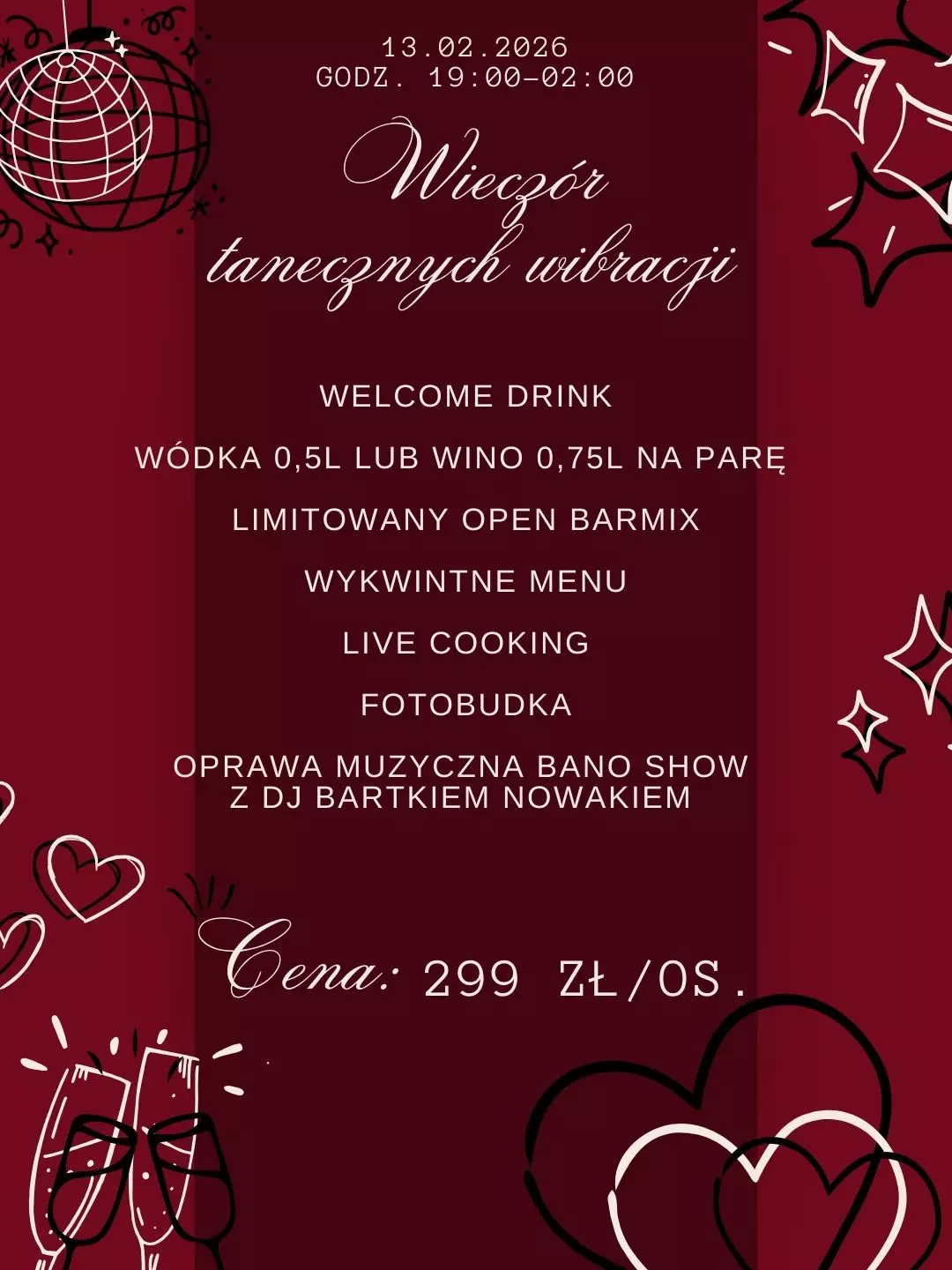 Wieczór tanecznych wibracji