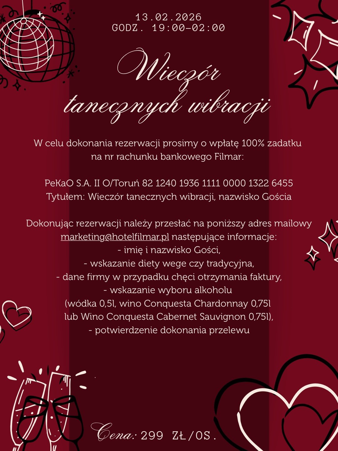 Wieczór tanecznych wibracji