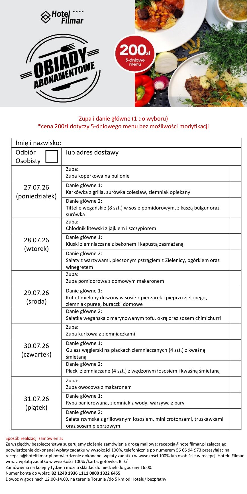 Obiady abonamentowe - 27-31.07.26-1